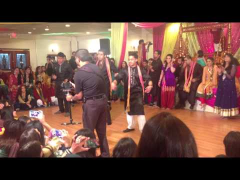 Fatima and Haseebs Mehendi dance