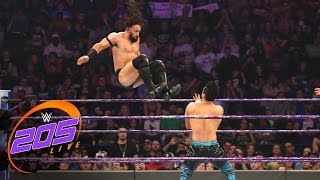 Tj Perkins Vs. Neville Wwe 205 Live, Jan. 3, 2017
