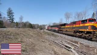 Extremely Rare Kansas City Southern On The Cp Moosehead Sub In Maine