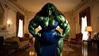 Female Muscle Growth She Hulk Transformations What Is Happening To Me? 01