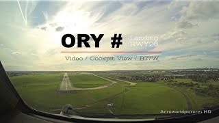 Landing at Copenhagen (CPH) Denmark (Window View)