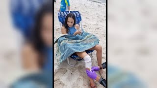 Children bitten in New York's first apparent shark attack in more than 60 years Children bitten in New York's first apparent shark attack in more than 60 years