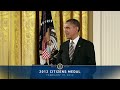 President Obama Presents the 2012 Presidential Citizens Medals