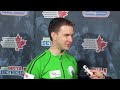 Draw 2 Media Scrum - 2012 Capital One Canada Cup
