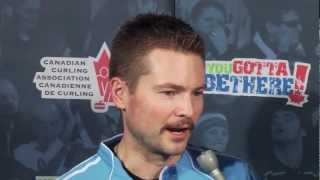 Draw 2 Media Scrum - 2012 Capital One Canada Cup