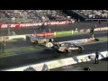Matt Hagan engine explodes at the 2015 Circle K NHRA #Winternats