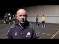Handball Coach Enda Timoney speaks to NADA