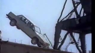 Volvo 760 crashtest  dropping from 14m height