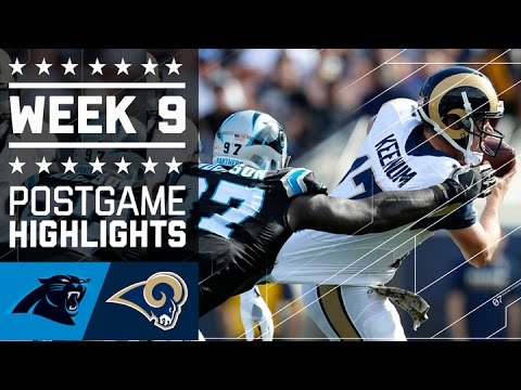 Panthers Vs Rams Nfl Week 9 Game Highlights Panthers Vs Rams Nfl Week 9 Game Highlights