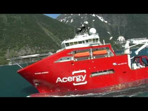 New Ship SKANDI ACERGY. 157 LOA offshore vessel !