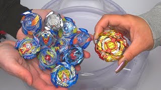 CHO-Z SPRIGGAN vs ALL VALKYRIE VALTRYEK BEYS | Beyblade Burst Super Z ?????????? ???