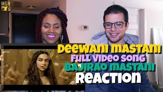 Deewani Mastani Full Video Song | Bajirao Mastani Reaction
