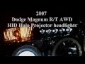 Dodge Magnum R/T AWD HID Halo Projector Headlights