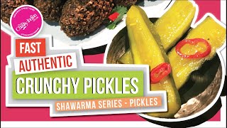 WANT THE BEST PICKLES ? - SHAWARMA PICKLES / FALAFEL PICKLES / GHERKINS / PICKLE / crunchy pickles