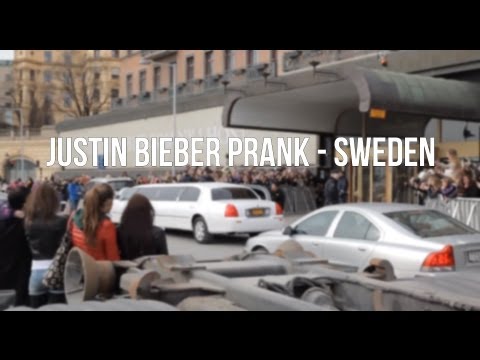 Justin Bieber Grand Hotel prank - Sweden (Original Video)