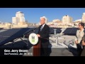 Jerry Brown touts renewable energy