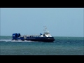 (HD) Hovercraft's at Ryde Hoverport, UK, 13/05/13