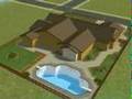 The Sims 2 - Eighties Abode - Building Process