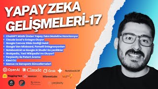 Yapay Zeka Gelişmeleri 17 Chatgpt Müzik, Claude-Excel, Grokpedia, Google Yenilikleri Ve Fazlası