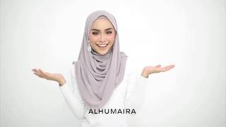 Dinner Glam Style Shawl Tutorial | Malaysia Hijab Tutorial | Alhumaira Contempor
