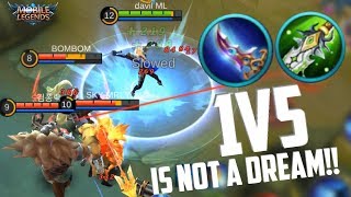 1V5 Is Easy - Lancelot Insane In Mobile Legends New Hero Lancelot Ranked Gameplay