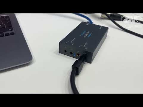 ISE 2023: MVD Europe B.V. Shows Magewell Pro Convert Audio DX IP Audio Converter and Capture Device