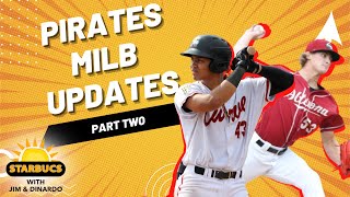Pirates Minor League Updates Part Two | Starbucs