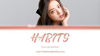 Jisoo Blackpink - Habits Stay High Cover Lyrics The Show Color Coded Lyrics Hanromeng