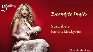 Watch Shakira Escondite Ingles video