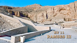 EGYPT🔅TOMB of RAMSES III (KV 11)🔅Complete guided visit (UNIQUE on the web)