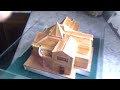 construire maquette maison bois