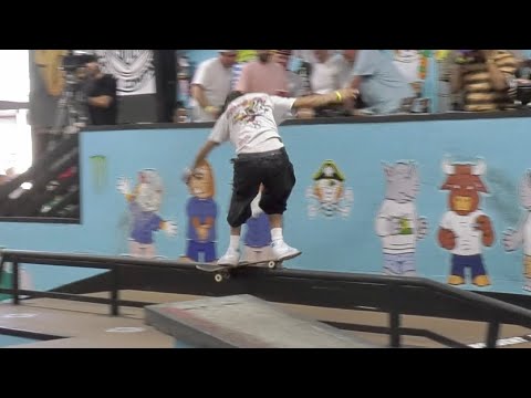 INSANE BACKSIDE HURRICANE TO FAKIE FLIP TRANSFER OUT - MARCOS MONTOYA TAMPA PRO 2024 BEST TRICK