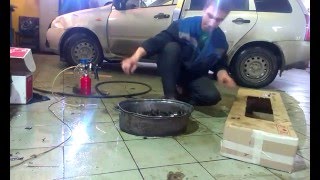 Промывка коленвала - Ютуб видео