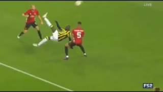Moussa Sow Amazing Bicycle Kick Goal - Fenerbahce vs Manchester United