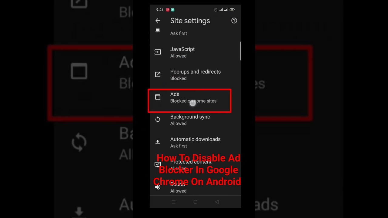 How To Disable Ad Blocker In Google Chrome On Android How To Disable Ad Blocker In Google Chrome On Android