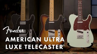 American Ultra Luxe Telecaster | American Ultra | Fender