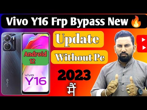 Vivo Y16 Frp Bypass Android 12 New Update | Vivo Android Vivo Y16 Frp Bypass Android 12 New Update | Vivo Android