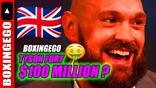 TYSON FURY ESPN BOXING DEAL WORTH £80m (103 MILLION RUMORED) WTF**K!