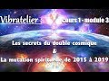 Les secrets du double cosmique & La mutation spirituelle de 2015 à 2019 - Cours 1 Module 3