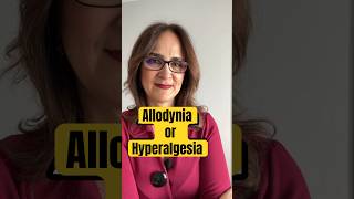 Allodynia Or Hyperalgesia