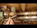 Woodturning turning a minatuor Birdhouse on the lathe 1 OF 2
