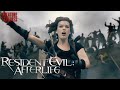 Alice (Milla Jovovich) Jumps Off The Prison Roof | Resident Evil: Afterlife | Creature Features