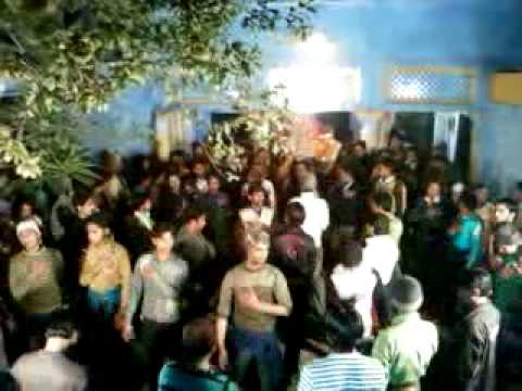 Bulandshahr azadari. 12 th. Moharram 2009-10. Nauhe khwan: khurshid...