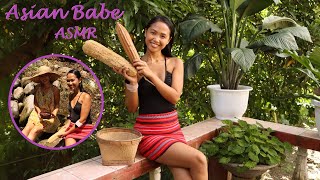 Asmr Loofa Scrub By The River And Relaxing Handarms Mage With Mariet
