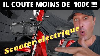 Le Scooter Electrique A Moins De 100 Vélo Avec Moteur 350W, Cest Pas Une Tesla