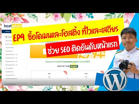 EP9 ซื้อโดเมนและโฮสติ้ง Domain Hosting ที่ไวและเสถียร ช่วย SEO ติดอันดับหน้าแรก