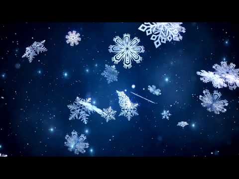 Новогоднее снежинки видео