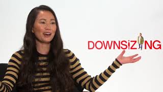 Downsizing: Hong Chau "Ngoc Lan Tran" Official Movie Interview