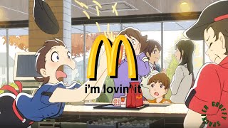 McDonald's Anime Commercial 1 English Subbed