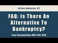 FAQ - Is There An Alternative To Bankruptcy? Call 860-449-1510 for a Free Consultation